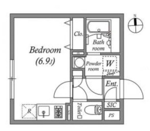 LEGALAND高円寺南の物件間取画像